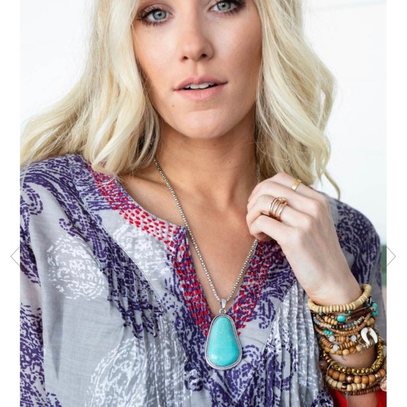 BOHEMIAN FROLIC PENDANT NECKLACE - Picture 2 of 5